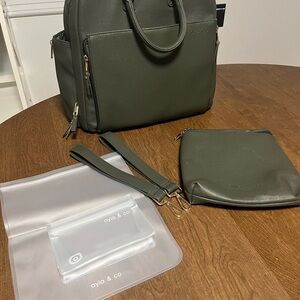 Olive Baby Bag Set